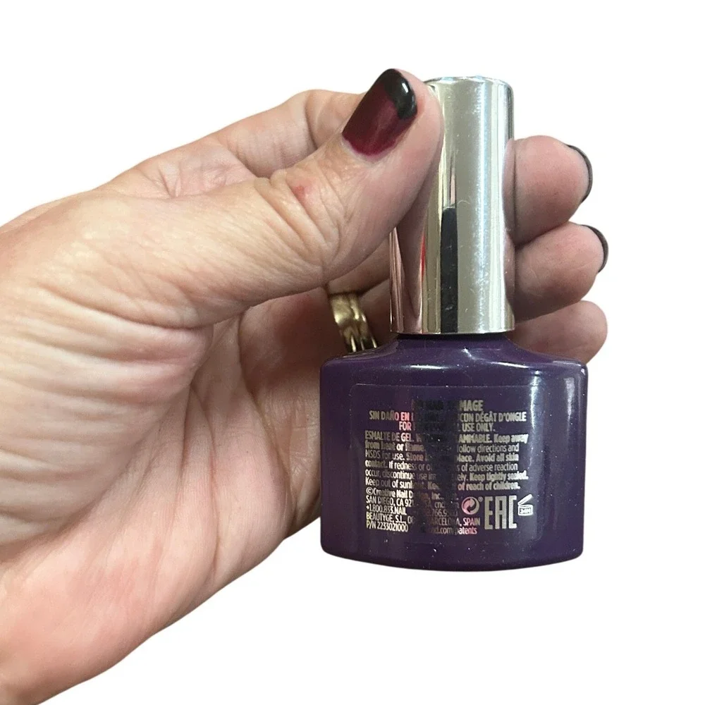 CND Shellac Luxe Gel Polish 12.5mL Eternal Midnight #254 Purple Shimmer Glam - Picture 2 of 8